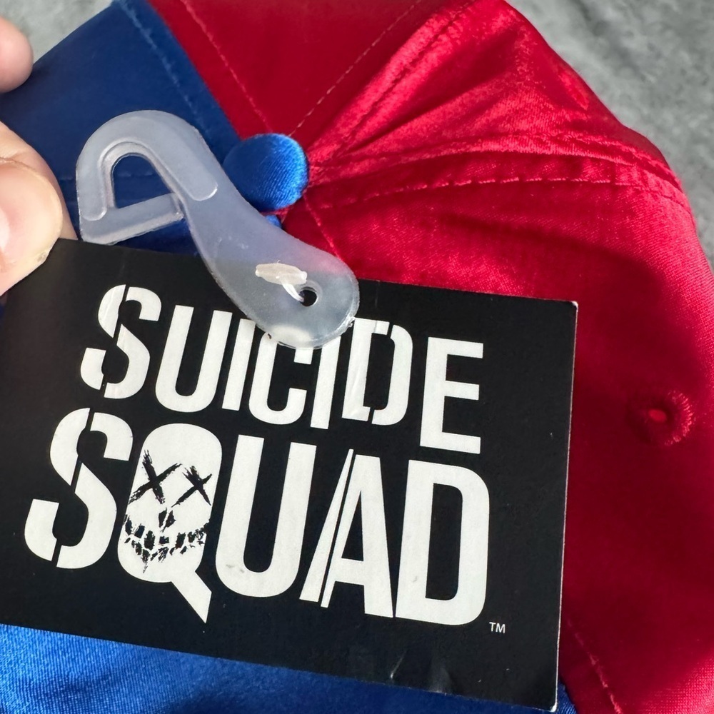 Rare & Collectors DC Comics Harley Quinn Property of Joker Satin Snapback Hat - Picture 4 of 9